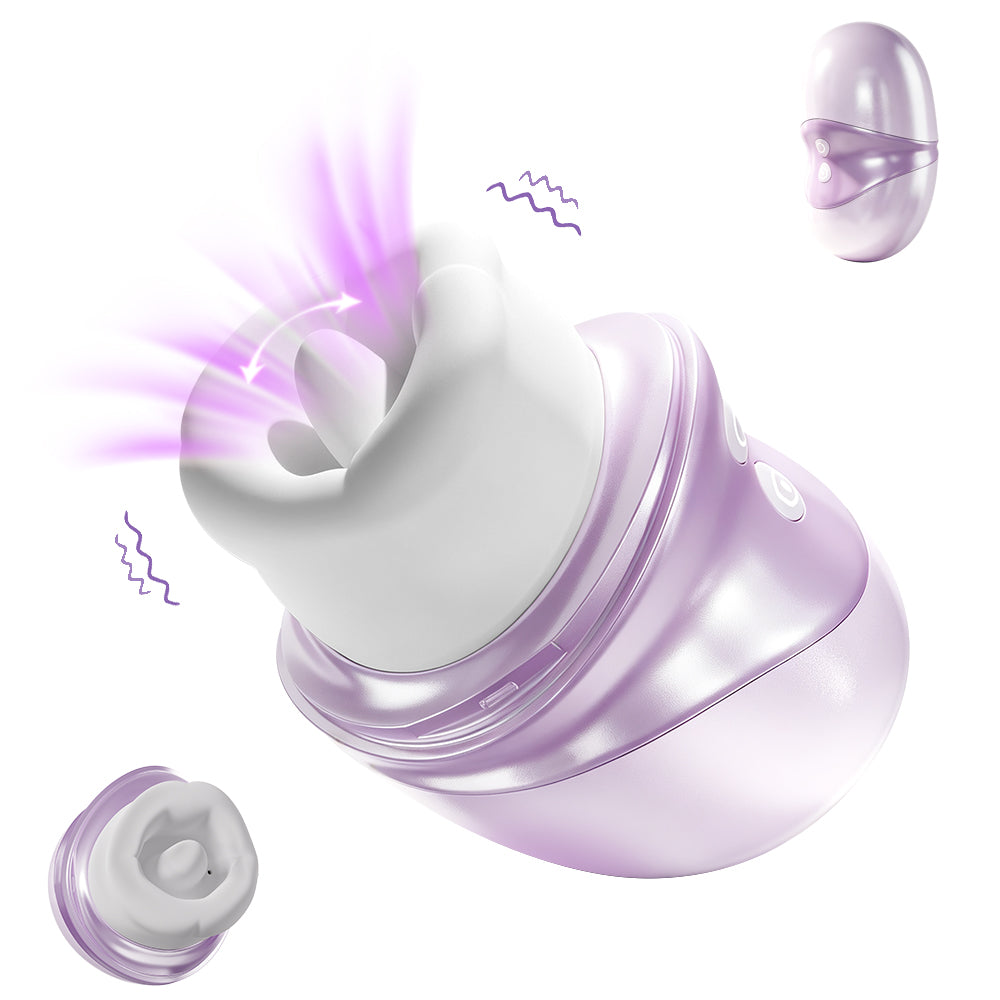 Magic Pod SoftWave Heated Clitoral Tongue & Suction Vibrator