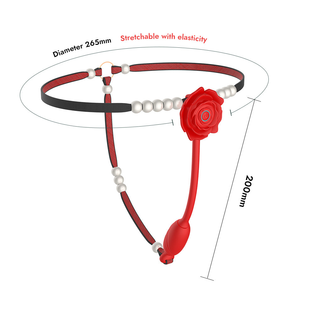 G-String Thong with Clitoral Vibrator and Remote Control