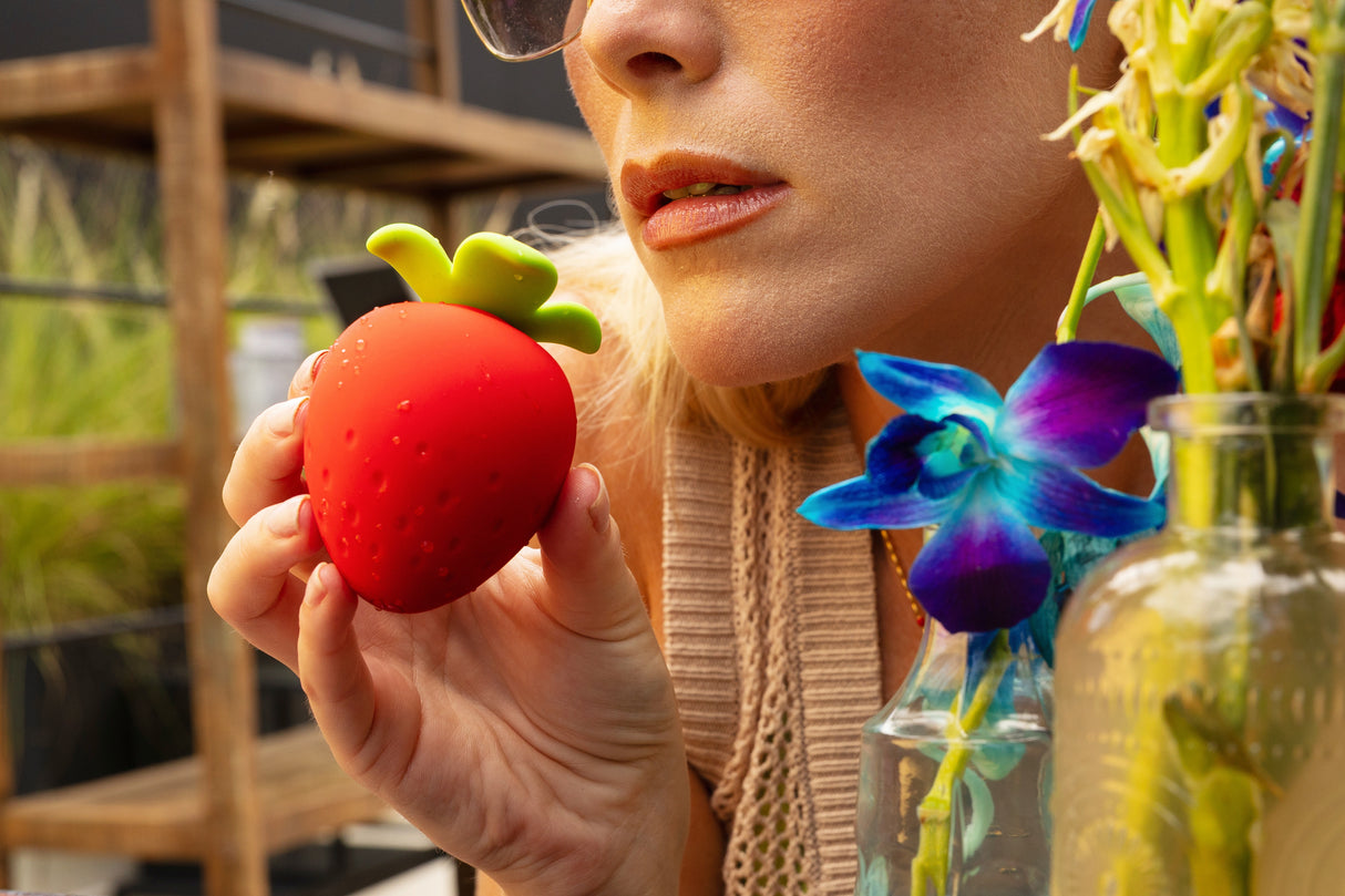 Strawberry Suction Toy