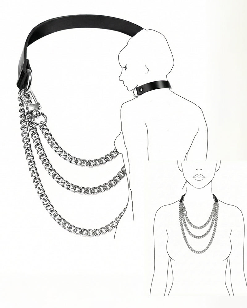 Breathless Genuine Leather Choke