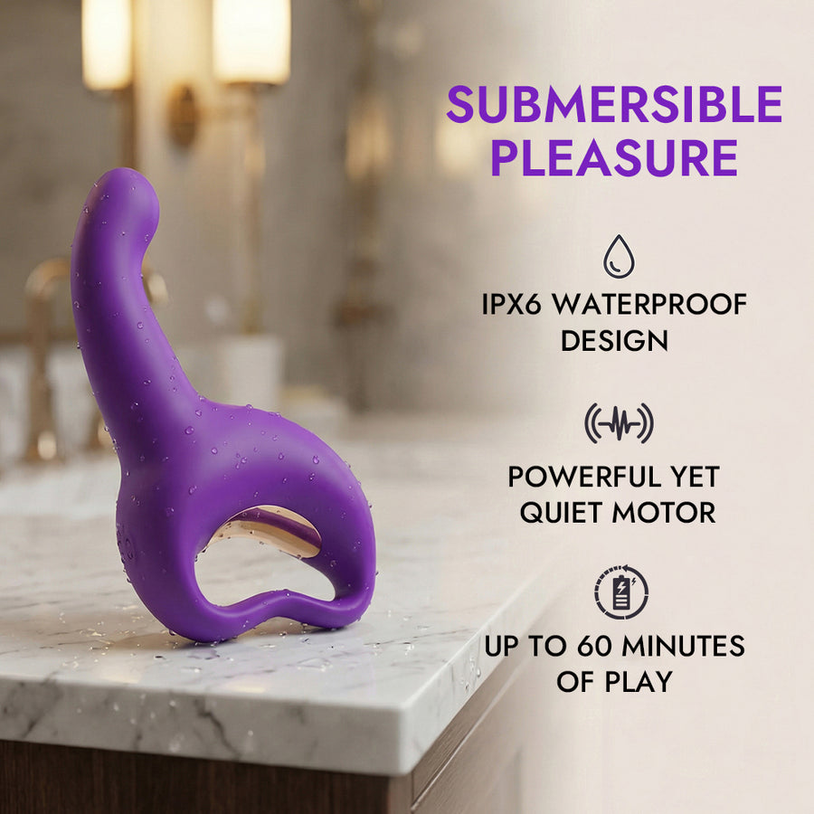 Medium Fingering Prostate Massager with Dual Motor