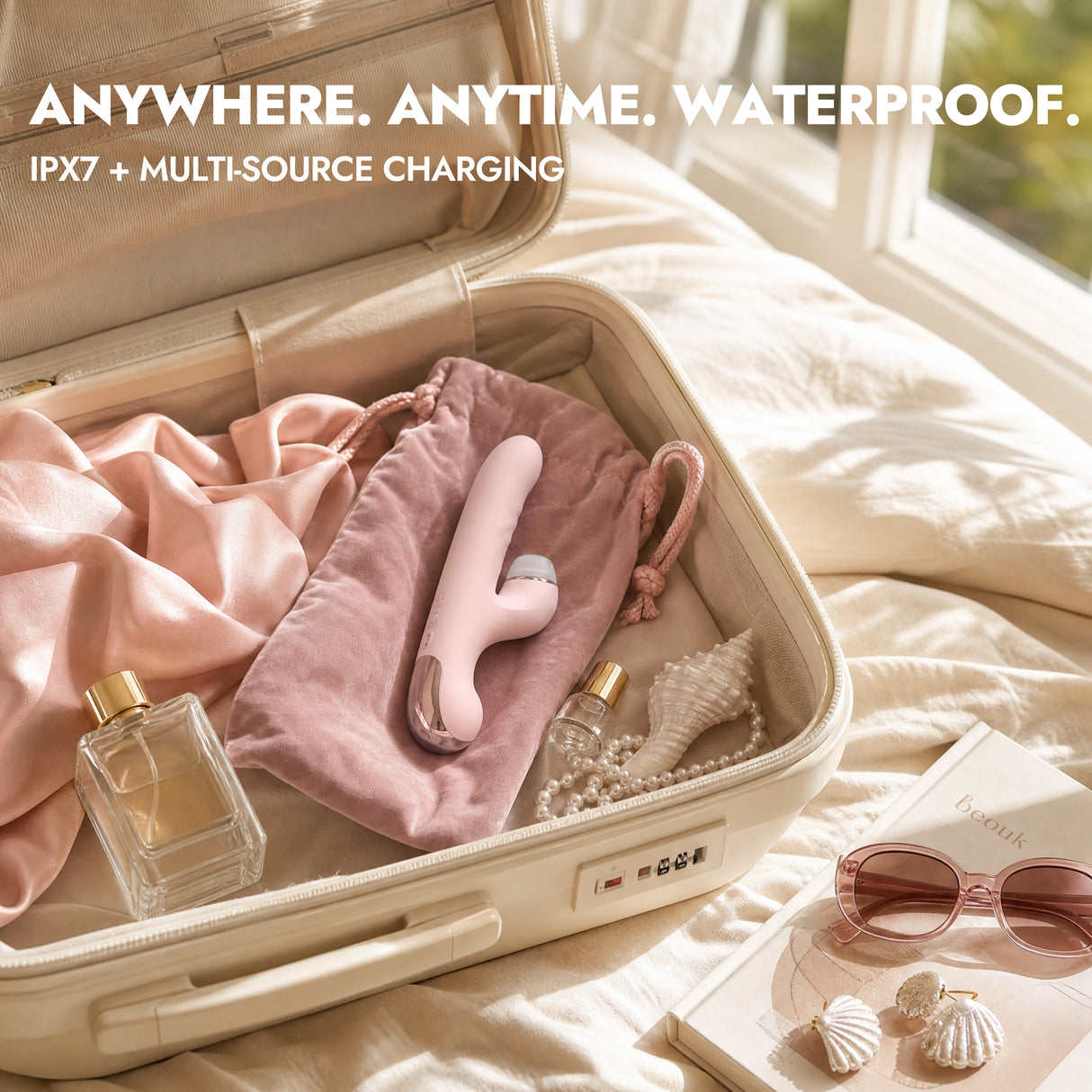 9+9 Dual Thrust Suction Rabbit Vibrator