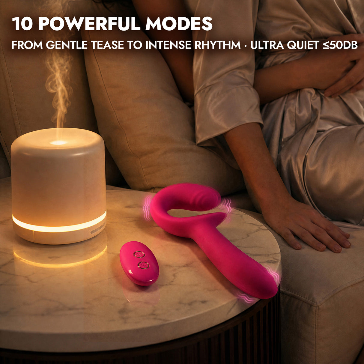 Strap-On Double-Ended Wearable Vibrator