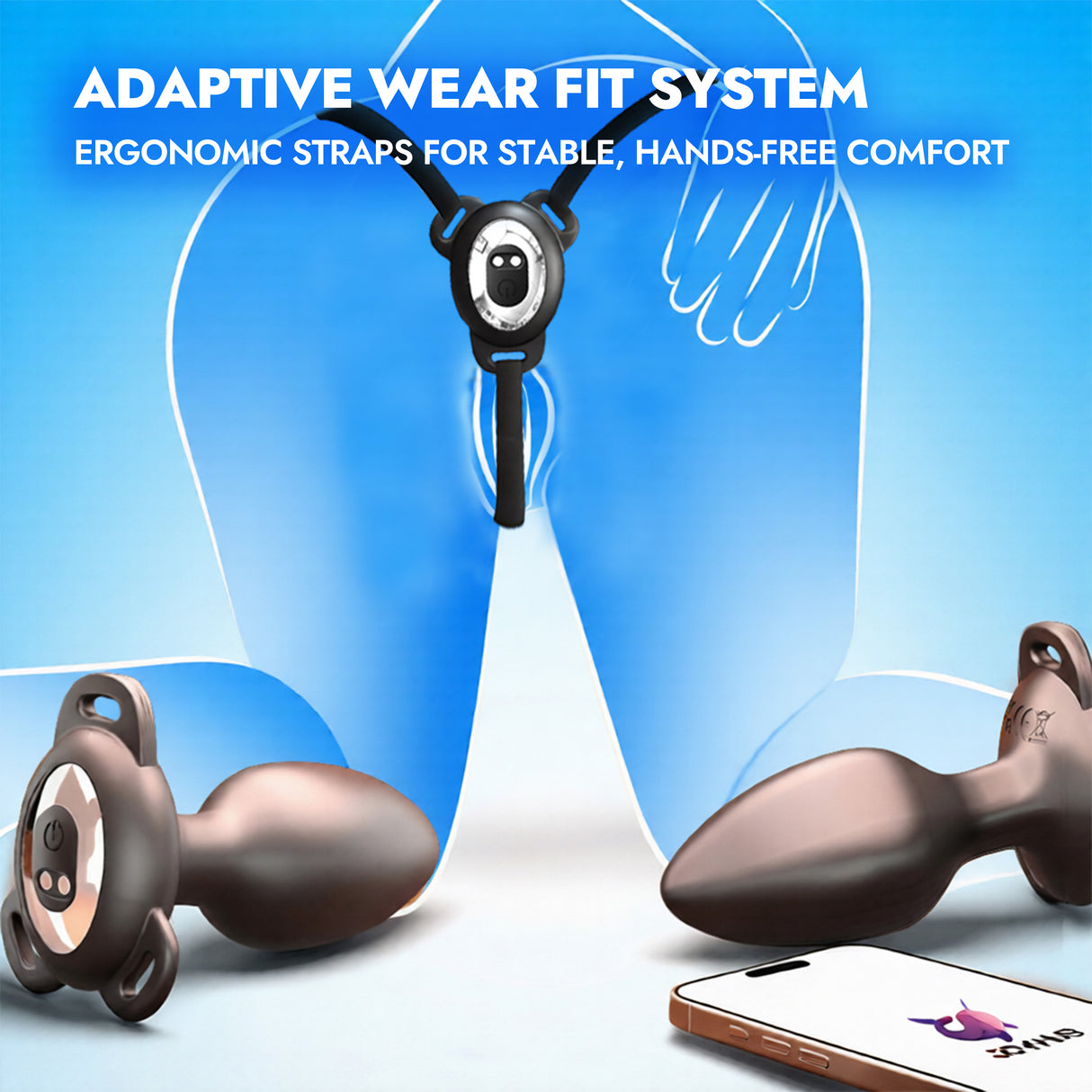 App-Controlled Wearable Vibrating Plug