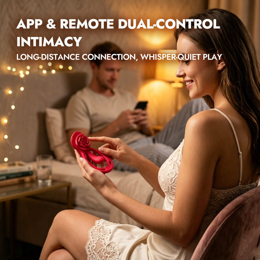 Dual-Motor Wearable G-Spot & Clitoris Vibrator - APP & Remote Control