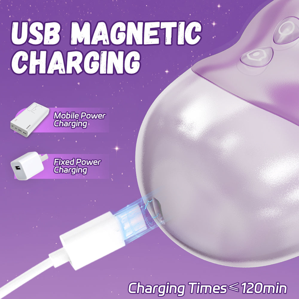 Magic Pod SoftWave Heated Clitoral Tongue & Suction Vibrator