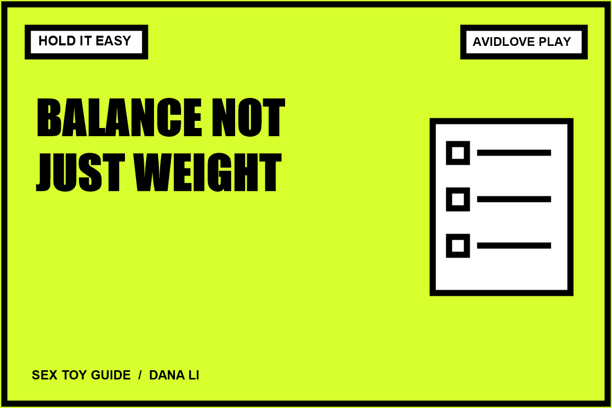 Editorial card: Vibrator Balance: Why Head Weight Can Matter More Than Total Weight; hold it easy.