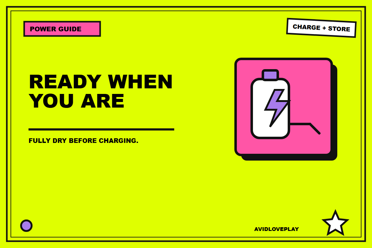 How to Charge and Store Rechargeable Sex Toys cover