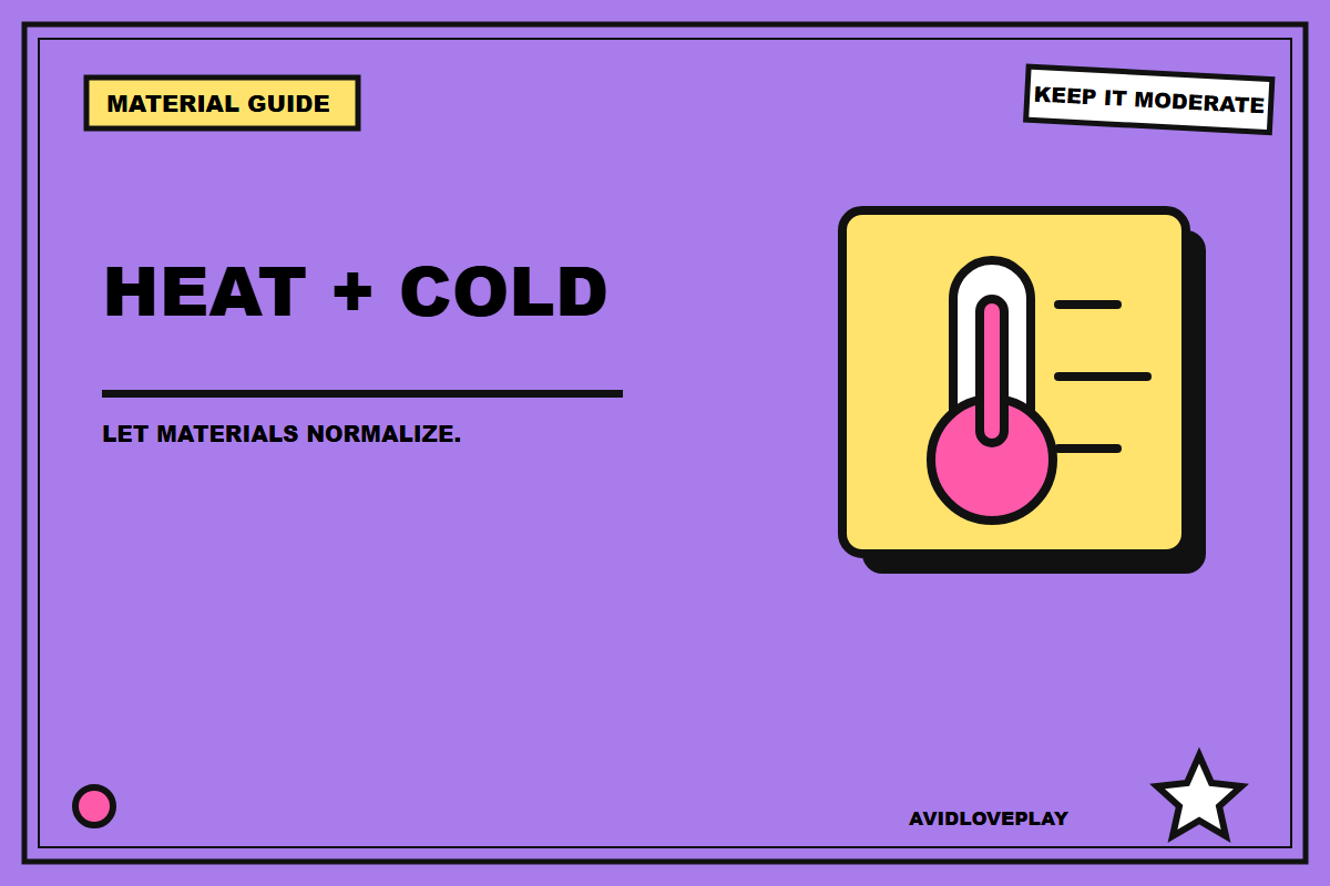 How Temperature Changes Sex Toy Materials cover