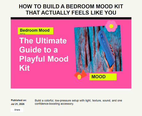 How to Build a Bedroom Mood Kit That Actually Feels Like You