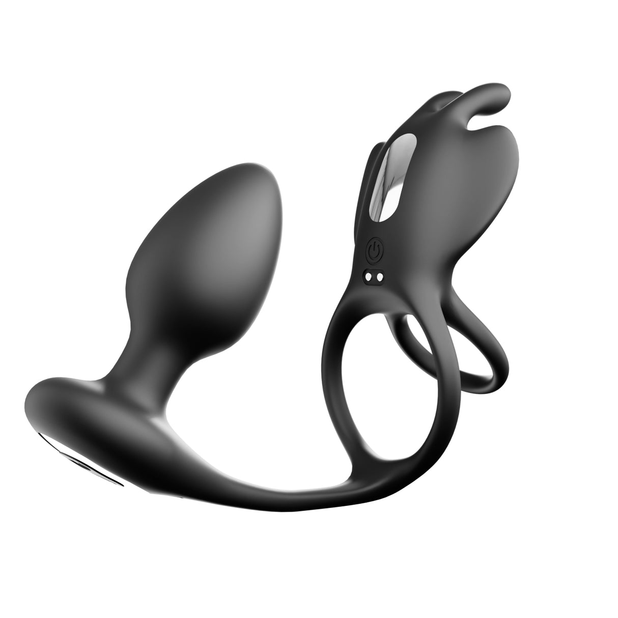 4-in-1 Vibrating Prostate Ring with Remote