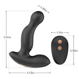 Small Fingering Prostate Massager with Perineum Stimulator, Beginner Friendly