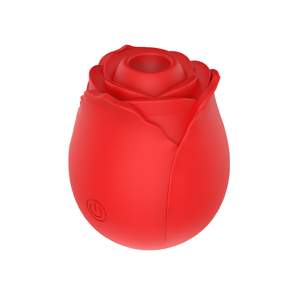Compact Rose Max Suction Clitoral Vibrator with Patented Dynamic Suction System