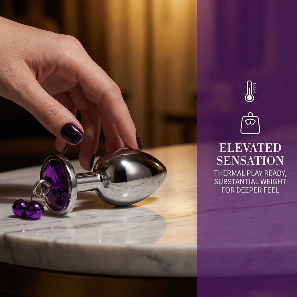 Anal Buttplug Trainer Set with Jewels