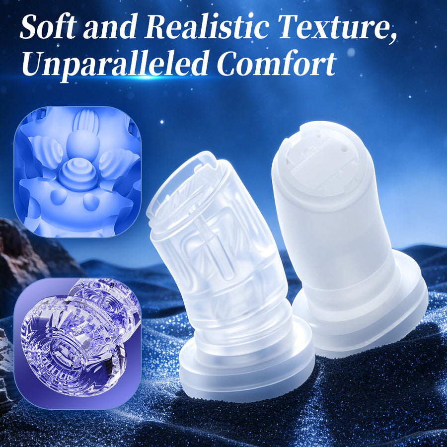 360° Thrusting Suction Male Stroker with Vibration
