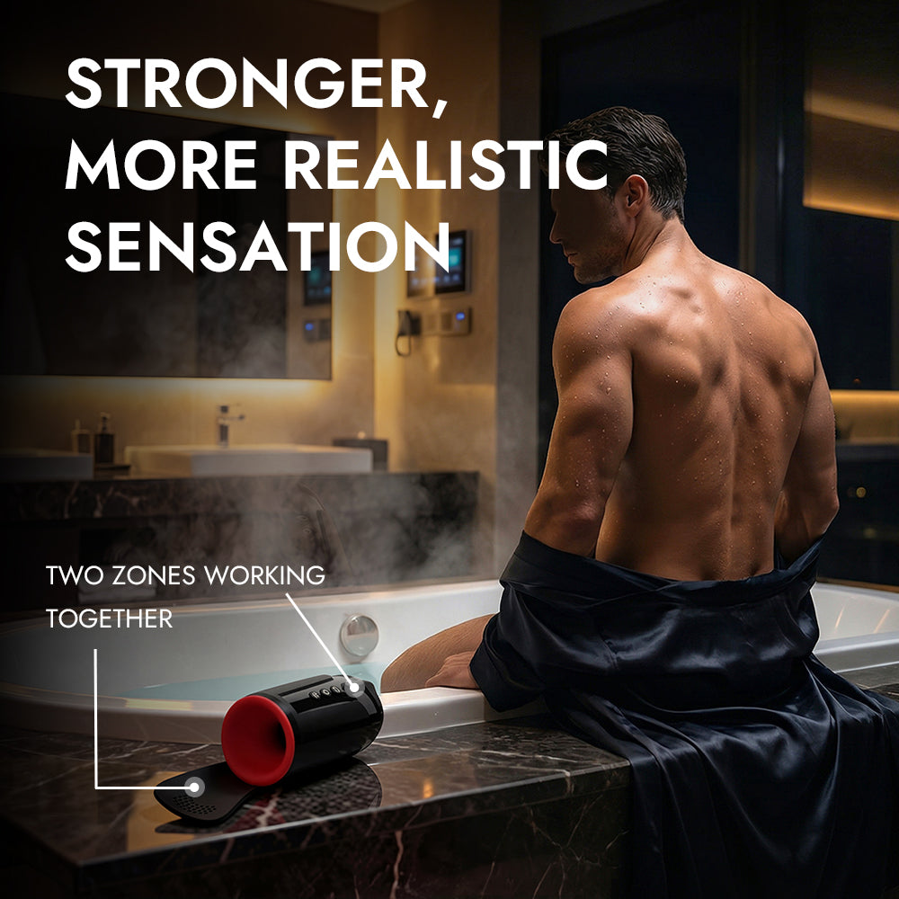 Glans & Ball Massager with Dual Vibration