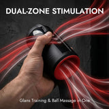 Glans & Ball Massager with Dual Vibration
