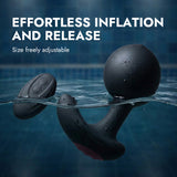 Handsfree Prostate Inflatable Vibrator