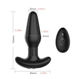 Large Rotating Beads Prostate Massager with Vibration & Remote Control