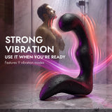 Small Vibration Prostate Massager with Remote Control, Beginner Friendly