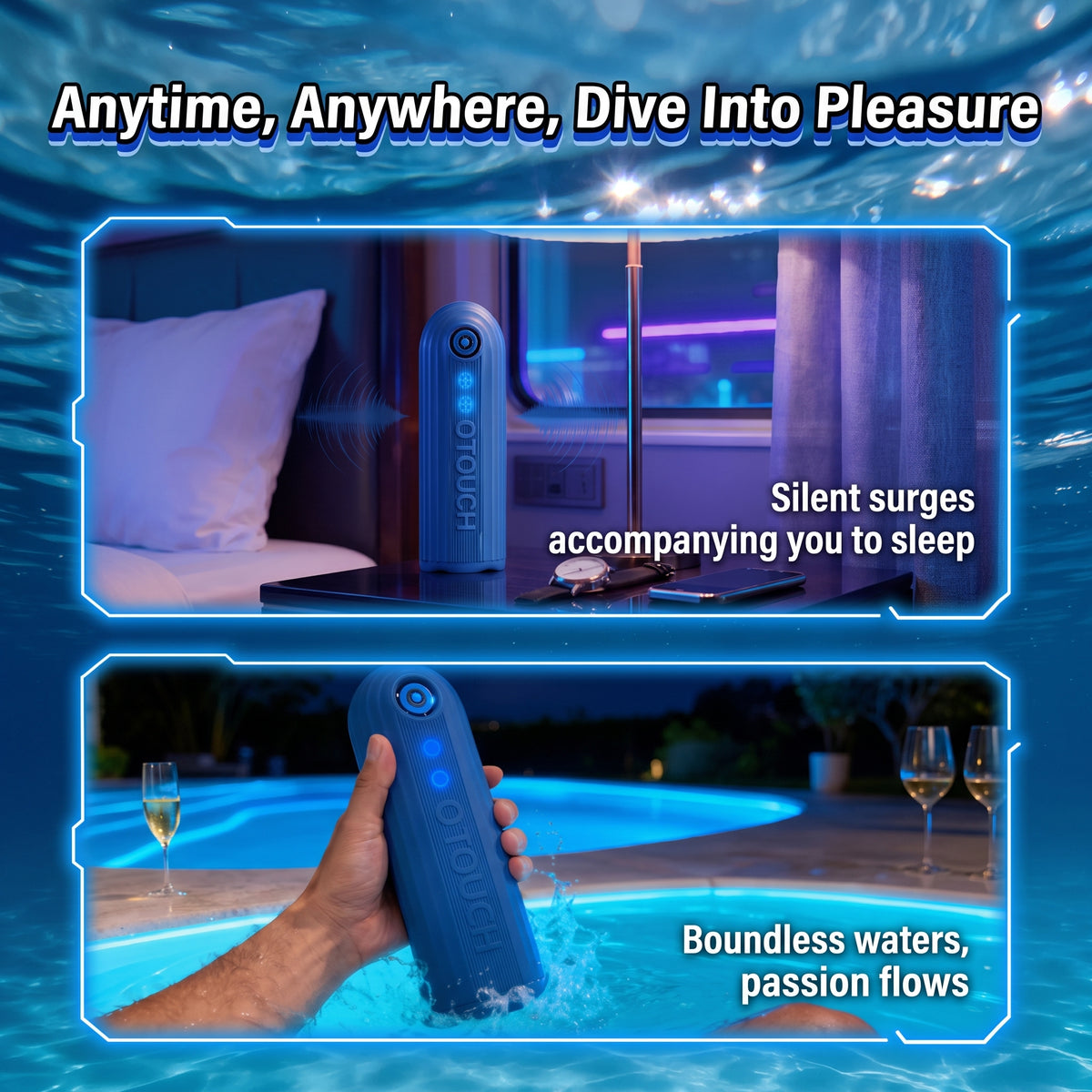 Submarine M2 - 360° Airbag & Telescopic Masturbator