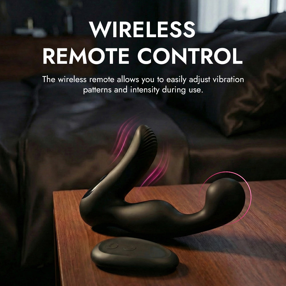 Small Inflatable Prostate Massager with Remote Control