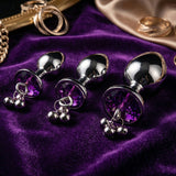 Anal Buttplug Trainer Set with Jewels