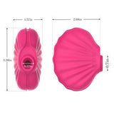 Shell-Shaped Clitoral Suction Toy for Discreet & Portable Use