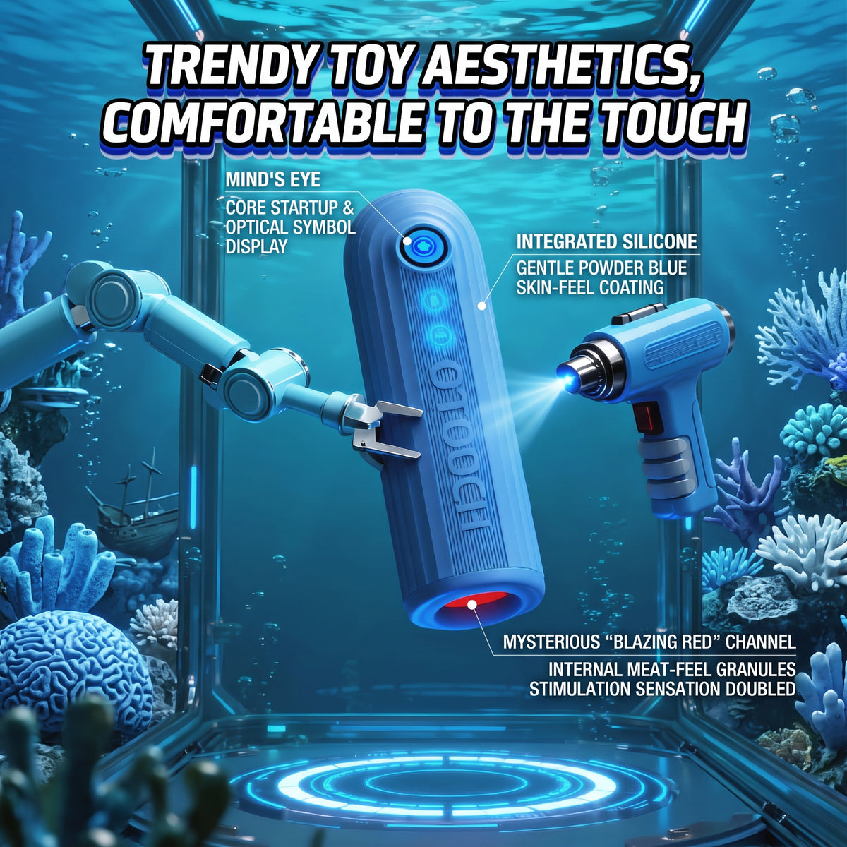 Submarine M2 - 360° Airbag & Telescopic Masturbator