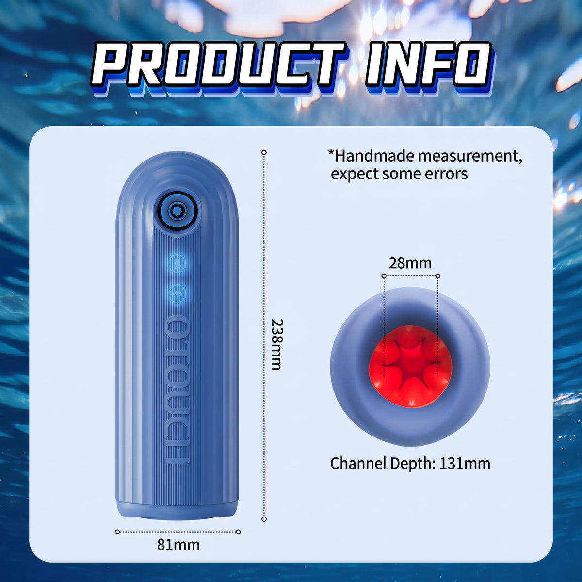 Submarine M2 - 360° Airbag & Telescopic Masturbator