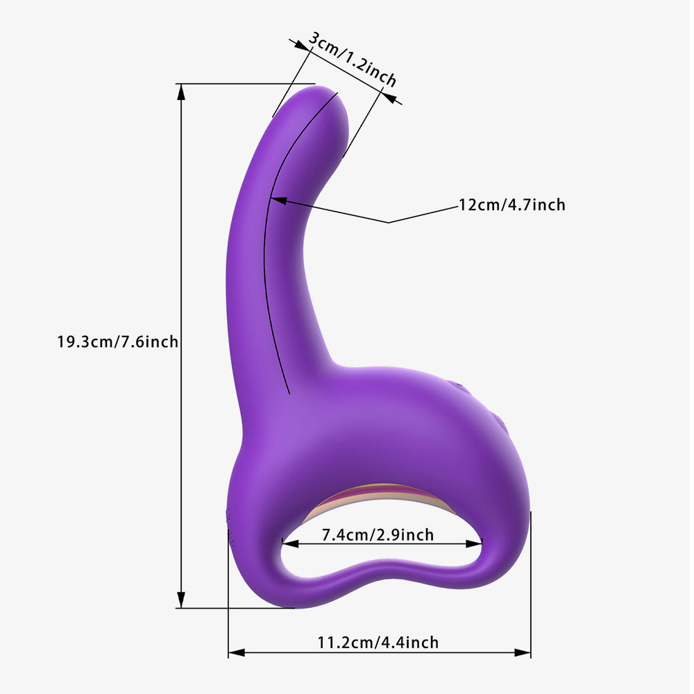 Dual Motor Prostate Massager with 10 modes