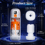 9-Mode Thrusting Masturbator with 360° Texture & Soft Silicone