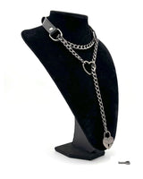 Slip Chain Necklace Heart Locker With Key