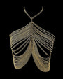 Metal Chain Tassel Party Body Chain