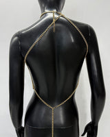 Metal Chain Tassel Party Body Chain