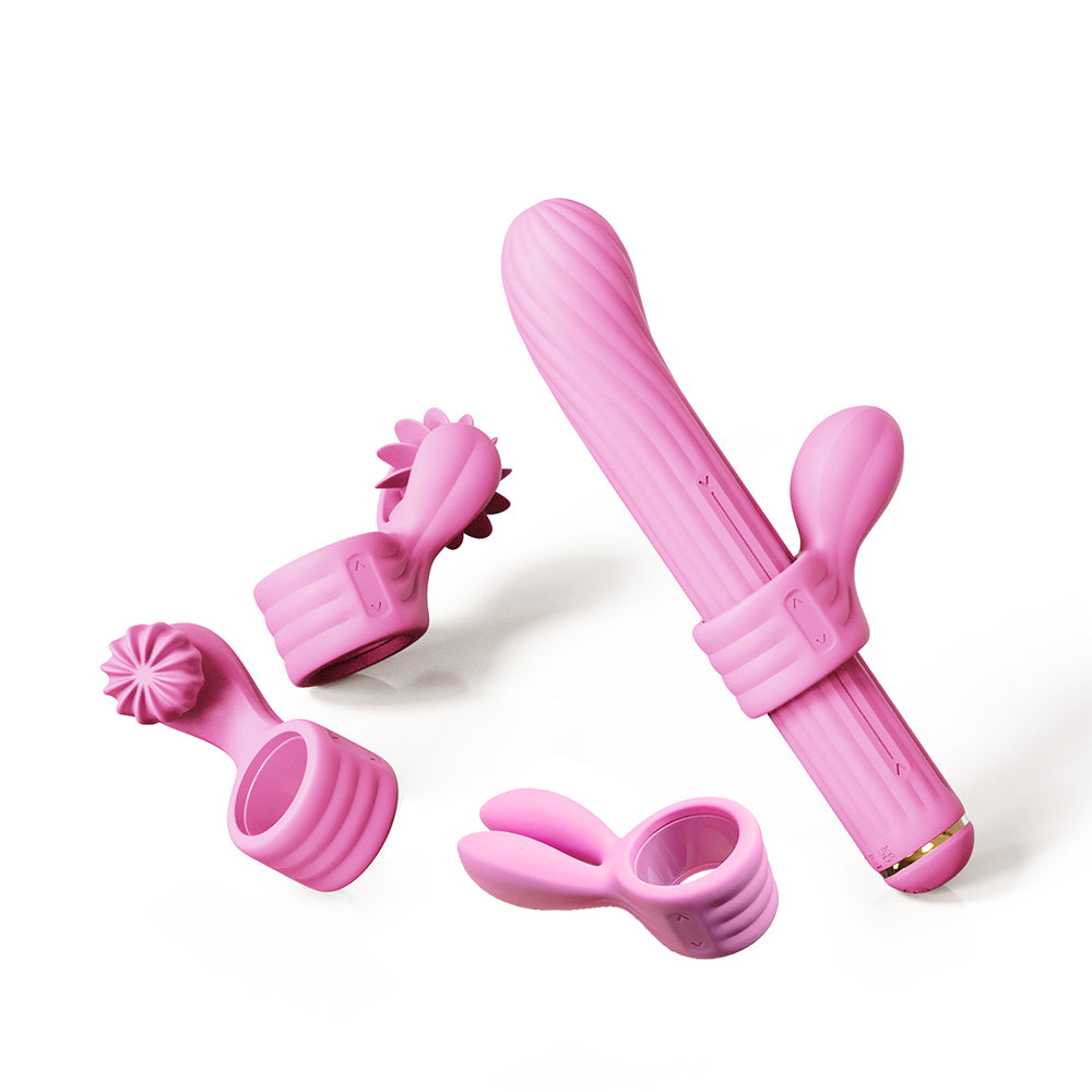 Four-Attachment Rabbit Vibrator