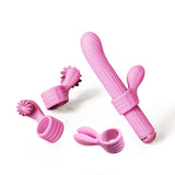 Four-Attachment Rabbit Vibrator