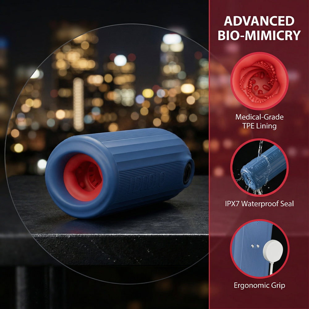 Submarine Thrusting, Contracting & Vibrating Penis Masturbator