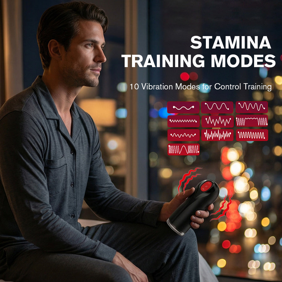 Glans Stamina Trainer with Suction Stimulation