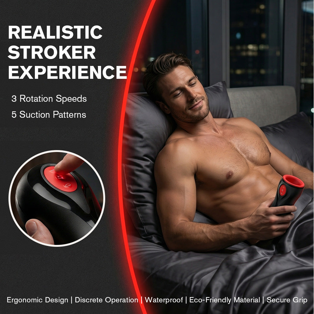 Glans Stamina Trainer with Suction Stimulation