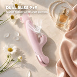9+9 Dual Thrust Suction Rabbit Vibrator