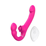 U-Shaped Dual Motor Triple-Spot Dildo Vibrator