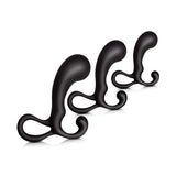 3-Piece Silicone Wave-Shaped Anal Training Butt Plug Set