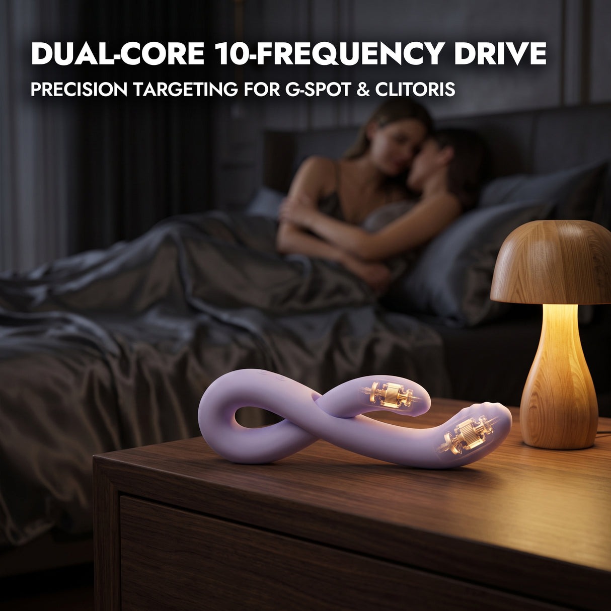 Silky Dual-Stimulation Bendable Vibrator – G-Spot & Clitoral Massager