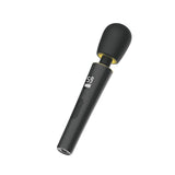 Medical-Grade Silicone 360° Flexible Wand Vibrator with 9 Modes & LED Display
