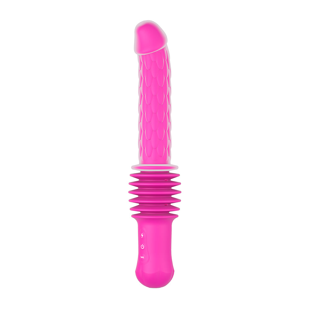 Thrusting, Vibrating & Heating Mini Sex Machine